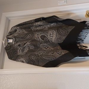 Croft & Barrow Poncho Throw